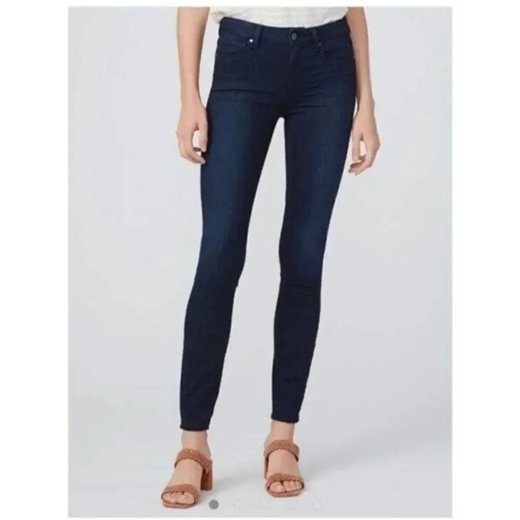 Paige Verdugo Ultra Skinny Mid Rise Skinny Jeans 25 - Picture 1 of 6